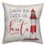Leave the Light on for Santa Pillow