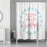 Starfish Wreath 71x74 Shower Curtain