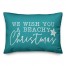 Beachy Christmas Pillow