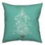 Sea Shell Christmas Tree Pillow