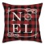 Noel Buffalo Check Pillow