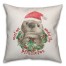 Mistletoe Otter Pillow