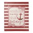 Anchors Away this Holiday 50x60 Throw Blanket