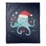 Ho Ho Ho Octopus 50x60 Throw Blanket