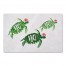 Ho Ho Ho Sea Turtles 27x18 Floor Mat