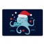 Ho Ho Ho Octopus 27x18 Floor Mat
