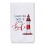 Leave the Light on for Santa 16x25 Towel
