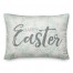 Script Happy Easter  14x20 Spun Poly Pillow