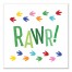 RAWR! Dino Tracks Wall Art