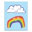 Cloud & Rainbow Friends Wall Art