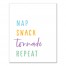 Nap, Snack, Tornado, Repeat Wall Art
