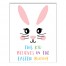 This Kid Believes in The Easter Bunny 11x14 Canvas Wall Art