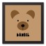 Bear Face Friend Wall Art