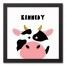 Cow Face Friend Wall Art