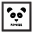 Panda Face Friend Wall Art