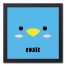 Blue Bird Face Friend Wall Art