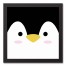Penguin Face Friend Wall Art