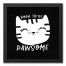 Born To Be Pawsome Wall Art