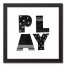 Play Black and White Wall Art