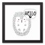 Hello Hedgehog Wall Art