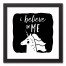 I Believe In Me Unicorn Wall Art