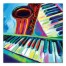 Painted Colorful Saxophone Wall Art