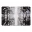 Black City Scape 27x18 Floor Mat