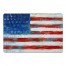 Rough Painted Flag 27x18 Floor Mat
