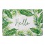 Hello Palm Leaves 27x18 Floor Mat
