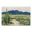 Abstract Desert Valley 27x18 Floor Mat