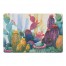 Colorful Watercolor Cactus 27x18 Floor Mat