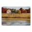 Autumn Cabin Landscape 27x18 Floor Mat