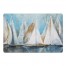 Soft Painted Sailboats 27x18 Floor Mat