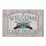 Welcome To The Lakehouse 27x18 Floor Mat