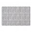 Abstract Black Petals 27x18 Floor Mat
