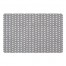 Abstract Gray Petals 27x18 Floor Mat