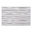 Wavy Gray Lines 27x18 Floor Mat