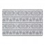 Gray Tribal Pattern 27x18 Floor Mat