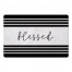 Blessed Stripe Farmhouse 27x18 Floor Mat