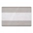Gray Farmhouse Stripes 27x18 Floor Mat