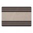 Moose Lodge Stripes 27x18 Floor Mat