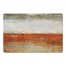 Orange Painted Horizon 27x18 Floor Mat