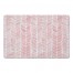 Blush Knit Patterned 27x18 Floor Mat