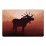 Coral Moose Horizon 27x18 Floor Mat