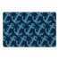 Teal Anchors 27x18 Floor Mat