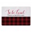 For Goodness Sake Plaid 27x18 Floor Mat