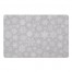 Gray And White Snowflakes 27x18 Floor Mat
