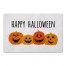 Smiling Pumpkins 27x18 Floor Mat