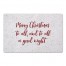 Merry Christmas To All 27x18 Floor Mat