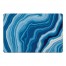 Cobalt Geode  27x18 Floor Mat